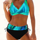 Farverig Bikini Eva - Livlig og Sprudlende Design