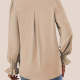 Mira - Elegant V-udskæringsbluse