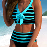 Laluna® | Høj Talje Bikini Striato