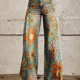 CIRILLA | Blomsterprint Bukser