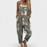 Komfortabel Trykt Jumpsuit