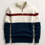 Lorenzo | Klassisk Half-Zip Sweater til Mænd