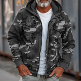 Elegant Cargo Camouflage Jakke - Fabian