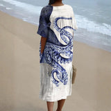 Flavia | Elegant Sommerkjole i Behageligt Design