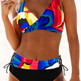 Farverig Bikini Eva - Livlig og Sprudlende Design