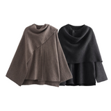 SOPHIA I Cape Mantel - Elegant Kappe til Damer