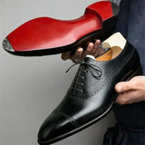 Enzo — Elegant Oxford Brogue Sko til Mænd
