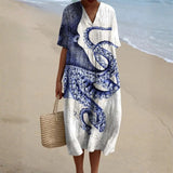 Flavia | Elegant Sommerkjole i Behageligt Design