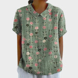 Lina | Linned Bluse