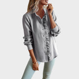 Rosilda | Elegant Bluse i Skandinavisk Stil
