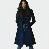 Giulia | Lang Suede Frakke