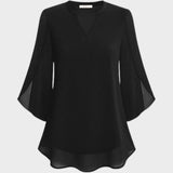 Marina | 3/4 Ærmet Bluse