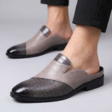 Filippo — Elegant Mule i Præget Læder
