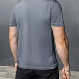 Emanuele™ | Evano T-Shirt - Mørkegrå Elegance