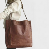 Elegant Lædertaske Monica - Stilfuld og Tidløs Design