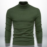 Ellis | Elegant Højhalset Sweater med Raffineret Design