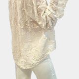 Broderet Blonde Prairie Skjorte
