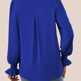 Mira - Elegant V-udskæringsbluse