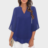 Marina | 3/4 Ærmet Bluse