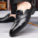 Filippo — Elegant Mule i Præget Læder