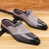 Filippo — Elegant Mule i Præget Læder