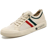 Strikkede Sneakers Marco med Tricolor Bånd