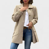 Daniela | Klassisk Oversize Frakke i Kvalitetsmateriale