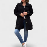 Daniela | Klassisk Oversize Frakke i Kvalitetsmateriale