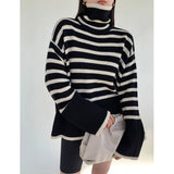 MILENA Højhalset Sweater - Elegant og Komfortabel