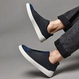 Matteo — Kamel- og Læder Slip-On i Høj Kvalitet