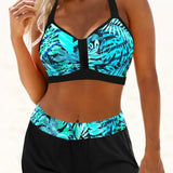 Høj Talje Rib Bikini Janette