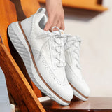 Vittorio Vævet Læder Sneaker Oxford