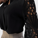 Chic Tabitha Bluse i Løst Snit