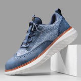 Vittorio Vævet Læder Sneaker Oxford