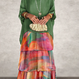 Lara | Elegant Maxi Kjole i Let Viskose