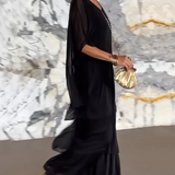 Lara | Elegant Maxi Kjole i Let Viskose