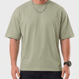 Corrado™ Oversize T-Shirt Trevo - Kaki Grøn