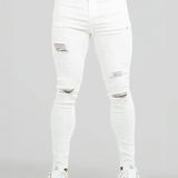 Vega Michele™ Hvide Strippede Jeans