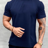 Filippo™ | T-shirt Aleano Fit - Mørkeblå