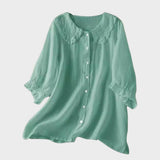 Adele | Elegant Linned Bluse