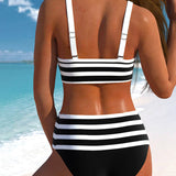 Laluna® | Høj Talje Bikini Striato