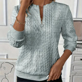 LUCIA I Lynlås Pullover