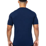 Filippo™ | T-shirt Aleano Fit - Mørkeblå