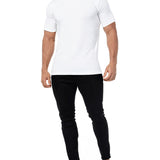 3-Pak Hvide Aleano T-shirts - Komfort & Stil