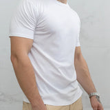 Ernesto™ | T-shirt Evano Bianca - Klassisk Hvid T-shirt