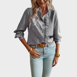 Rosilda | Elegant Bluse i Skandinavisk Stil