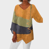 Harper | V-hals Bluse i Elegant Design