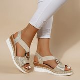 Myla – Elegante Plateau Sandaler med Optimal Komfort