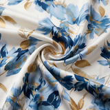 Linda | Midi Kjole med Blomsterprint og Bælte