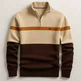 Lorenzo | Klassisk Half-Zip Sweater til Mænd